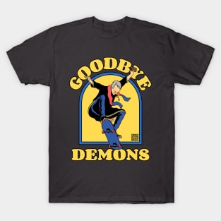 Goodbye Demons - skateboard T-Shirt